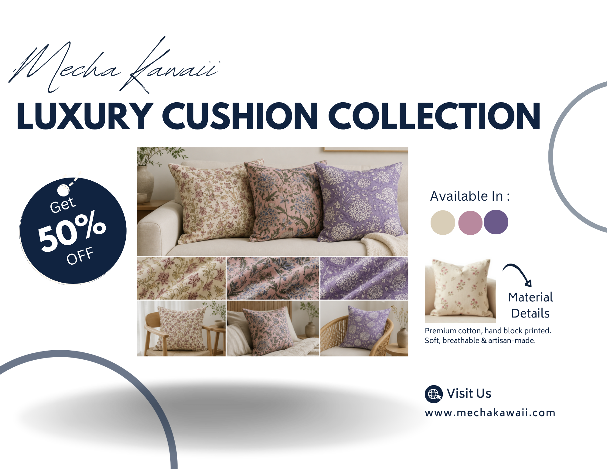 Luxury Cussion Collection