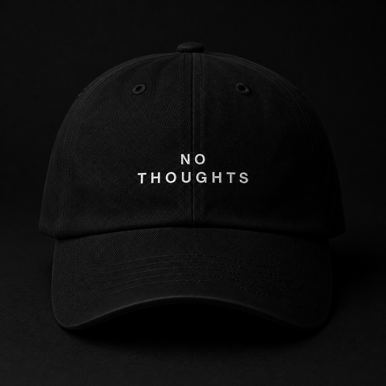 NO THOUGHTS CAP